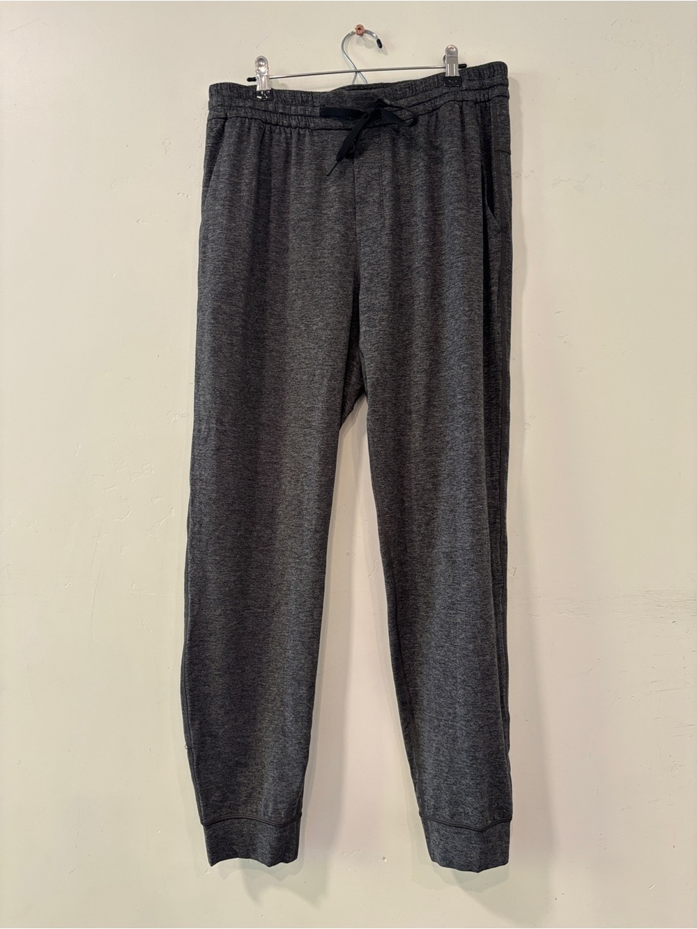 Lululemon Soft Jersey Pants Tapered Drawstring Stretch Performance Large  Lounge